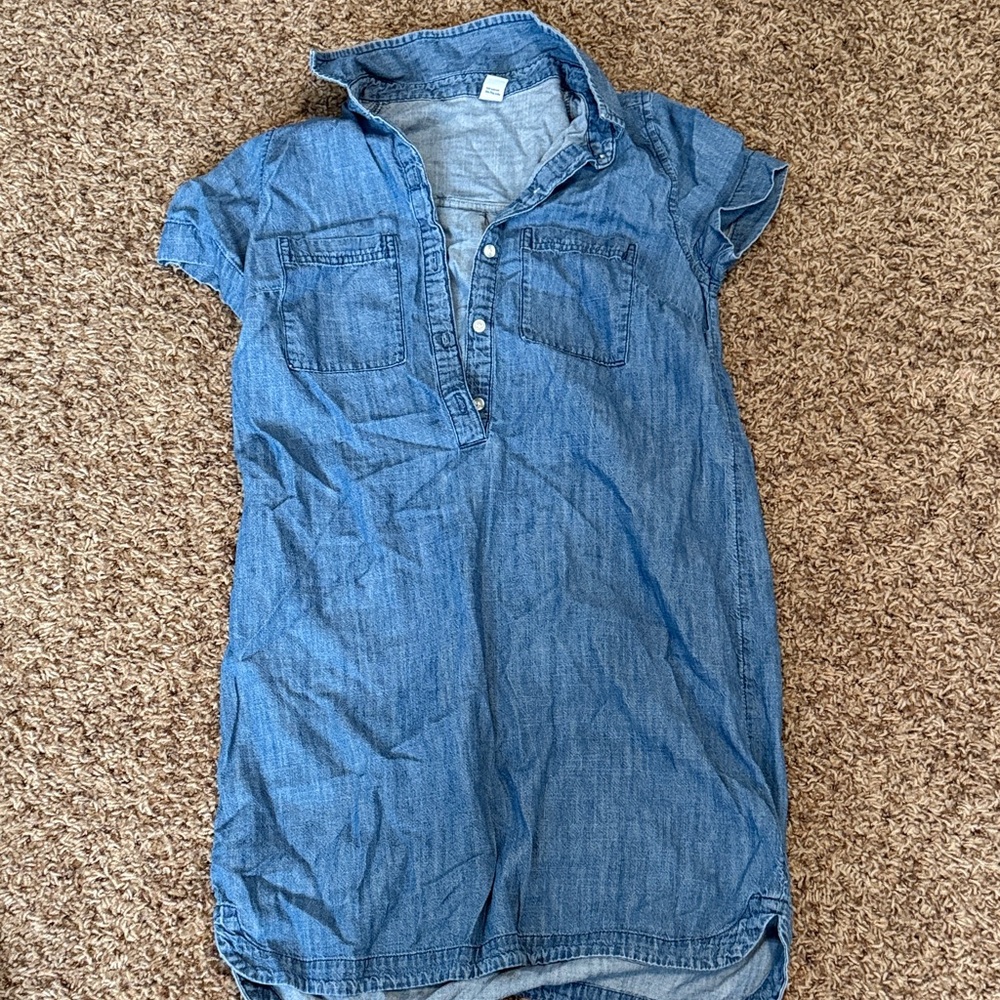 Old Navy Blue Denim Dress